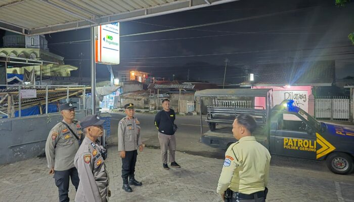 Polsek Gerung Intensifkan Patroli Malam untuk Cegah Kejahatan di Lombok Barat