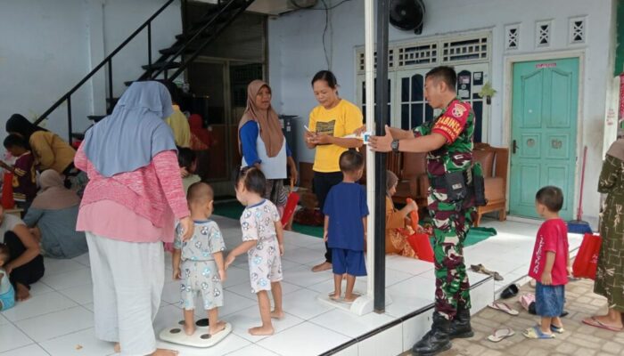 Kehadiran Babinsa Bintaro Perkuat Program Posyandu dan Posbindu