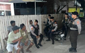 ‎ Sat Samapta Polres Bima Kota Gelar Patroli Dialogis Antisipasi Tindak Pidana