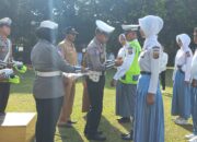 satuan lalu lintas polres sumbawa barat laksanakan sosialisasi dan pembinaan tim patroli keselamatan sekolah