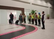 ‎Polres Loteng Amankan Kedatangan Riders Dan Crew MotoGP di Bizam. ‎