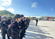 Siap Amankan MotoGP, Polda NTB Gelar Apel Personel Pengamanan Operasi Mandalika Rinjani 2025