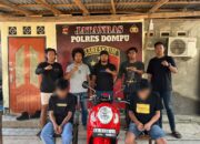 Tim Jatanras Polres Dompu Amankan Dua Pelajar Terlibat Penganiayaan dengan Lemparan Batu