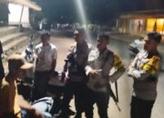 Antisipasi Segala Bentuk Kejahatan di Malam Hari, Polsek Woha Aktif Menggelar Patroli KRYD