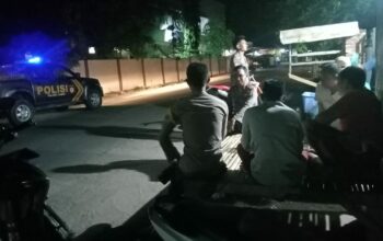 Polsek Lambu Laksanakan Patroli Kryd Untuk Cipta Kondisi Dan Minimalisir Gangguan Harkamtibmas