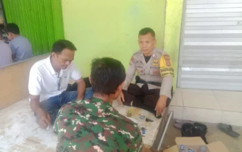 Bhabinkamtibmas Terong Tawah Dorong Warga Wujudkan Ketahanan Pangan