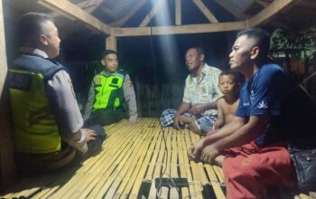 Anggota Polsek Poto Tano Gelar Patroli Dialogis, Kedepankan Komunikasi Humanis untuk Jaga Kamtibmas