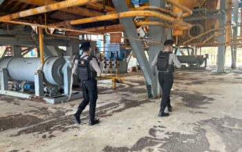 Sat Samapta Polres Bima Kota Laksanakan Pengamanan di Obyek Vital Nasional PLTU Bima