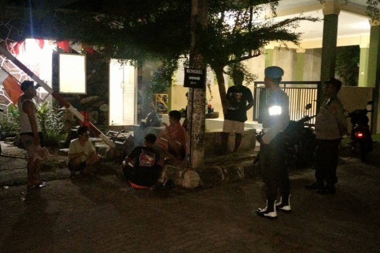 Intensifkan Patroli Malam, Polsek Labuapi Persempit Ruang Kejahatan