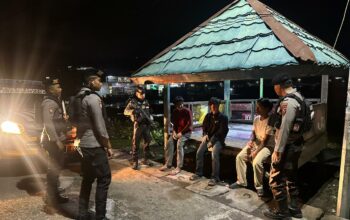 Antisipasi 3C, Unit Turjawali Sat Samapta Polres Bima Kota Gelar Patroli Dini Hari