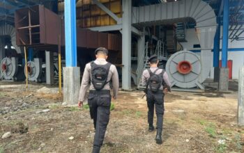 Unit Pamobvit Sat Samapta Polres Bima Kota Amankan Aset PT PLN UPP6 Nusa Tenggara 1 PLTU Bima