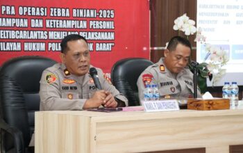 Polres Lobar Matangkan Operasi Zebra Rinjani 2025