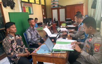 Seleksi Awal Bintara Brimob TA 2026, Puluhan Casis Jalani Pengukuran dan Verifikasi di Polres Bima Kota