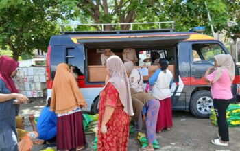 Polres Bima Kota Gelar Bazar Beras untuk Dukung Hasil Pangan Lokal dan Stabilitas Harga Sembako
