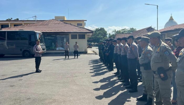 KABAG OPS POLRES DOMPU PIMPIN PENGARAHAN DAN PENGENDALIAN PERSONEL CEGAH PELANGGARAN PNPP