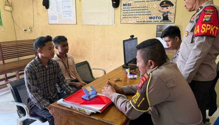 SPKT POLRES DOMPU BERIKAN PELAYANAN CEPAT, HUMANIS DAN TANPA BIAYA KEPADA MASYARAKAT