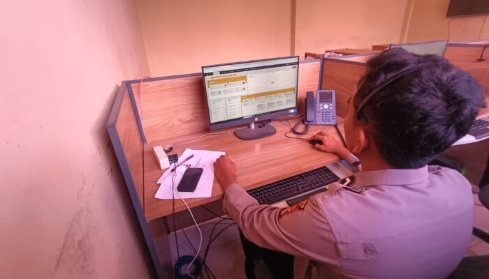 PELAYANAN CALL CENTER 110 POLRES DOMPU BERJALAN OPTIMAL, CEPAT, DAN HUMANIS