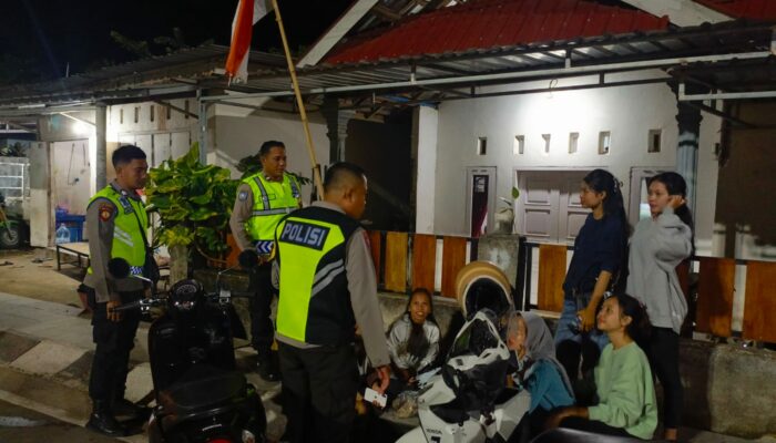 Patroli Dialogis Polsek Taliwang Tingkatkan Keamanan diwilayah