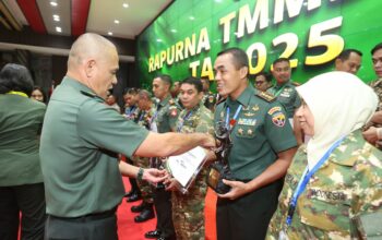 Kodim 1606 Mataram Raih Penghargaan di Rapurna TMMD