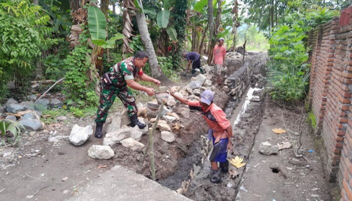 Pentaludan Irigasi Jadi Fondasi Ketahanan Pangan Desa