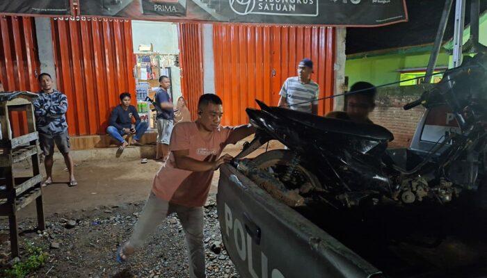 Polsek Langgudu Ungkap Kasus Curanmor, Amankan Dua Terduga Pelaku dan Satu Unit Barang Bukti