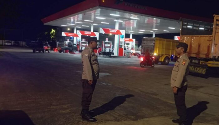 Minimalisir Potensi Guankamtibmas di Malam Hari Polsek Bolo Sasar Titik Rawan Hingga dini Hari di Wilayah Hukumnya