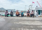 Polsek Kawasan Pelabuhan Laut Bima Laksanakan Patroli Rutin, Tegaskan Imbauan Kamtibmas