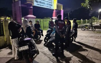 Patroli Dialogis Polres Lombok Barat Jaga Kamtibmas Malam Hari