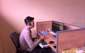 LAYANAN POLISI 110 TERUS DIOPTIMALKAN, OPERATOR SIAP RESPON CEPAT ADUAN MASYARAKAT Dompu