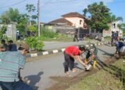 Kepedulian Babinsa Telagawaru Wujudkan Lingkungan Bersih