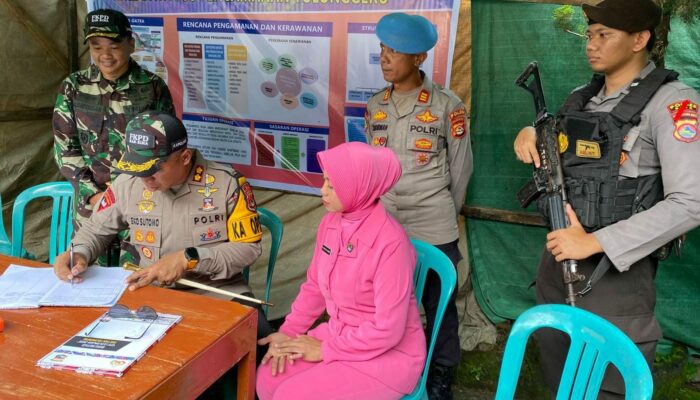 Motivasi dan Cek Kesiapsiagaan Kapolres Bersama Ketua Bhayangkari Kunjungi Pos Pelayanan Terpadu dan 2 Pos Pos PAM Operasi Lilin Rinjani 2025