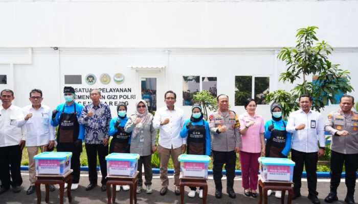 Polri Groundbreaking 436 SPPG Serentak, Tegaskan Komitmen Dukung Program Gizi Nasional