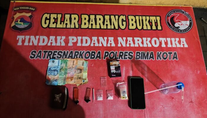 Tim Opsnal Polsek Rasanae Barat Ringkus Pengedar Sabu di Kelurahan Nae