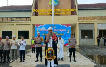 Sambut Malam Pergantian Tahun, Polres Loteng Gelar Doa Bersama Lintas Agama.