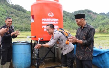 Air Kembali Mengalir, Harapan Tumbuh: Sumur Bor Kapolda Aceh Jadi Sumber Kehidupan Warga Terdampak Bencana di Aceh Tengah