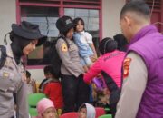 Taruni Akpol Gelar Trauma Healing bagi Siswa TK Bhayangkari Terdampak Banjir di Aceh Tamiang