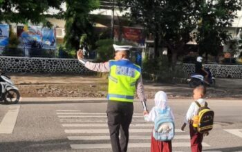 Satlantas Polres Bima Kota Laksanakan Rawan Pagi, Wujudkan Rasa Aman dan Lancar Berlalulintas