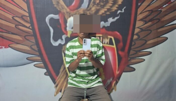 Tim Opsnal Sat Reskrim Polres Bima Kota Amankan Terduga Pencuri HP di Dua TKP Berbeda