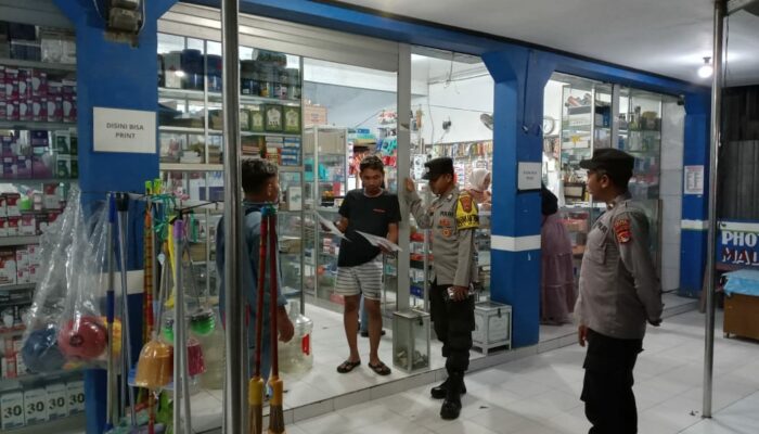 Jajaran Polres Sumbawa Barat Laksanakan Patroli, Jaga Kamtibmas dan Sosialisasikan Layanan 110