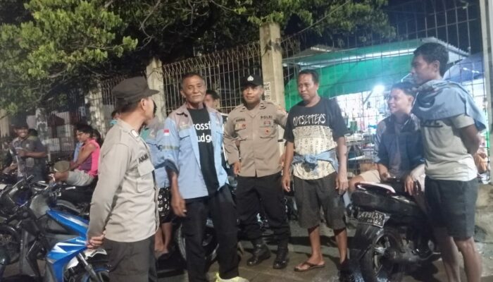 Polsek Kawasan Pelabuhan Laut Bima Laksanakan Patroli Rutin Di Area Pelabuhan