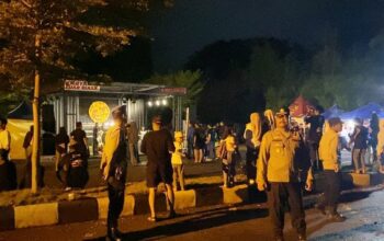 Pastikan Event Musik Aman, Polsek Sumbawa Kawal Ketat Konser Kompilasik “Pop Up & Gigs”