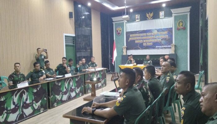 Bangun Budaya Kerja Bersih, Kodim 1606/Mataram Mantap WTRB