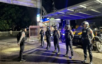 Satsamapta Polres Bima Tingkatkan Patroli KRYD Tekan Aksi Kejahatan Jalanan di Malam Hari