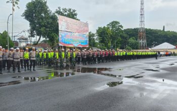 Polres Lombok Tengah Libatkan Ratusan Personel Gabungan Amankan Malam Tahun Baru