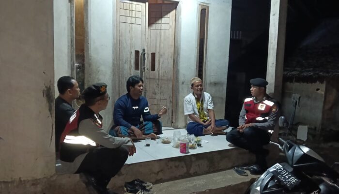 Perkuat Harkamtibmas, Polsek Gangga Masifkan Patroli Dialogis dengan Warga Masyarakat