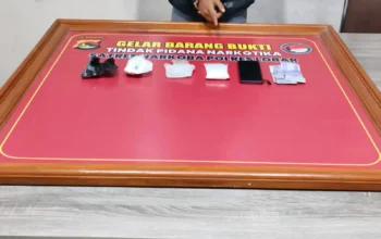 Peredaran 104 Gram Sabu di Batulayar Digagalkan Polres Lombok Barat