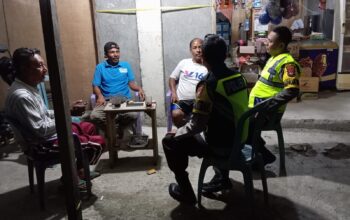 Polsek Taliwang Laksanakan Patroli Dialogis, Ajak Warga Jaga Kamtibmas