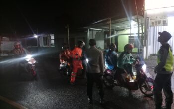 Polsek Jereweh Gelar KRYD, Antisipasi Kejahatan 3C dan Gangguan Kamtibmas