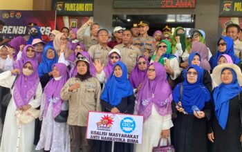 Dihadapan Koalisi Masyarakat Anti Narkotika, Plh Kapolres Bima Kota Tegaskan Komitmen Bersih-Bersih Narkoba