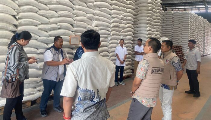 Pastikan Stok Aman Jelang HBKN 2026, Dirreskrimsus Polda NTB Cek Langsung Gudang Bulog